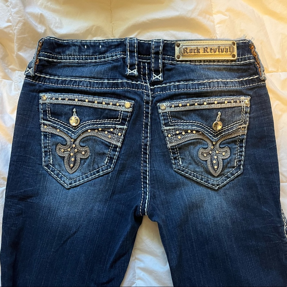 Womens Rock Revival Jeans